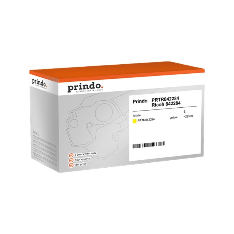 ORIGINAL Prindo toner giallo PRTR842284 Classic XL ~22500 Seiten
